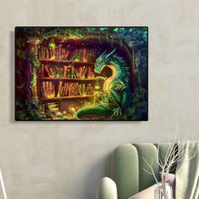 Load image into Gallery viewer, Magic Dragon 40*30CM(Canvas) Full Round Drill Diamond Painting(Partial AB)
