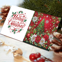 Load image into Gallery viewer, 6PCS DIY Diamond Art Greeting Cards Christmas Congratulations Cards  Gifts
