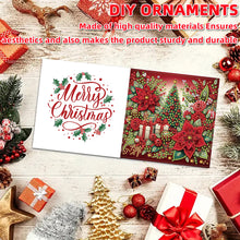 Load image into Gallery viewer, 6PCS DIY Diamond Art Greeting Cards Christmas Congratulations Cards  Gifts
