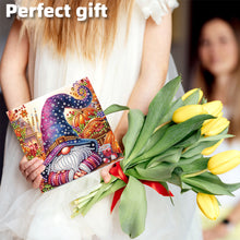 Load image into Gallery viewer, 6PCS DIY Diamond Art Greeting Cards Pumpkin Gnome Congratulations Cards  Gifts

