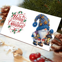 Load image into Gallery viewer, 6PCS DIY Diamond Art Greeting Cards Christmas Congratulations Cards  Gifts
