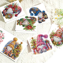 Load image into Gallery viewer, 6PCS DIY Diamond Art Greeting Cards Christmas Congratulations Cards  Gifts
