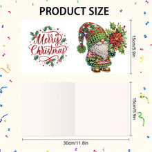 Load image into Gallery viewer, 6PCS DIY Diamond Art Greeting Cards Christmas Congratulations Cards  Gifts
