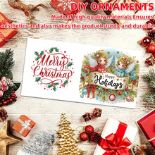 Load image into Gallery viewer, 6PCS DIY Diamond Art Greeting Cards Christmas Congratulations Cards  Gifts
