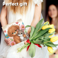 Load image into Gallery viewer, 6PCS DIY Diamond Art Greeting Cards Dog Designs Congratulations Cards  Gifts
