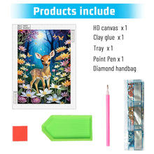 Load image into Gallery viewer, Forest Fawn 30*40CM(Canvas) Partial Special Shaped Drill Diamond Painting
