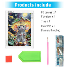 Load image into Gallery viewer, Forest Mouse 30*40CM(Canvas) Partial Special Shaped Drill Diamond Painting
