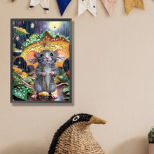 Load image into Gallery viewer, Forest Mouse 30*40CM(Canvas) Partial Special Shaped Drill Diamond Painting
