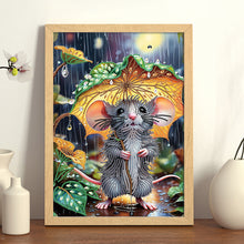 Load image into Gallery viewer, Forest Mouse 30*40CM(Canvas) Partial Special Shaped Drill Diamond Painting
