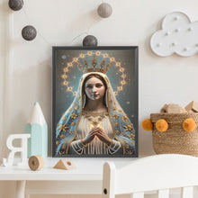 Load image into Gallery viewer, Madonna Religion 30*40CM(Canvas) Partial Special Shaped Drill Diamond Painting
