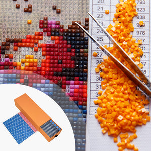 15Pcs/Set Diamond Painting Trays with Lids for Diamond Art (1)