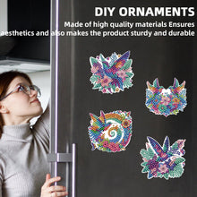 Load image into Gallery viewer, 12Pcs Diamond Art Magnets Fridge Sticker Set for Adults Beginners (CN561 Bird)
