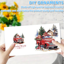 Load image into Gallery viewer, 6PCS DIY Diamond Art Greeting Cards Christmas Car Congratulations Cards  Gifts

