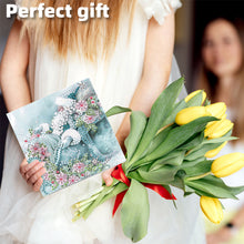 Load image into Gallery viewer, Christmas 6PCS DIY Diamond Art Greeting Cards Santa Claus Congratulations Cards  Gifts
