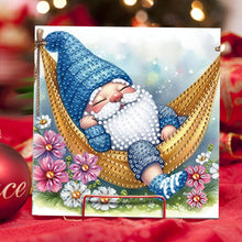 Load image into Gallery viewer, 6PCS DIY Diamond Art Greeting Cards Gnome Theme Congratulations Cards  Gifts
