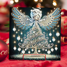 Load image into Gallery viewer, 6PCS DIY Diamond Art Greeting Cards Angel Theme Congratulations Cards  Gifts
