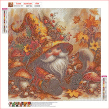 Load image into Gallery viewer, Autumn Gnome 40*40CM(Canvas) Full Round Drill Diamond Painting

