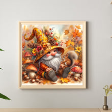 Load image into Gallery viewer, Autumn Gnome 40*40CM(Canvas) Full Round Drill Diamond Painting
