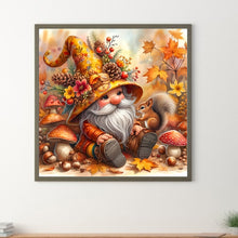 Load image into Gallery viewer, Autumn Gnome 40*40CM(Canvas) Full Round Drill Diamond Painting
