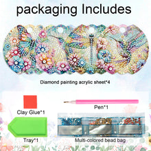 Load image into Gallery viewer, 8pcs Hummingbird DIY Diamond Art Cup Lid Accessories Bling Tumbler Lid Plate

