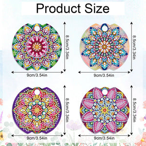 8pcs Butterfly DIY Diamond Art Cup Lid Accessories Bling Tumbler Lid Plate