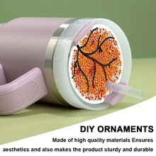 Load image into Gallery viewer, 8pcs Tree DIY Diamond Art Cup Lid Accessories Bling Tumbler Lid Plate
