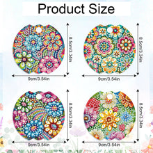 Load image into Gallery viewer, 8pcs Rose DIY Diamond Art Cup Lid Accessories Bling Tumbler Lid Plate
