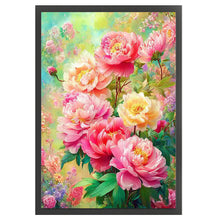 Load image into Gallery viewer, Blooming Flowers - 50*70CM 11CT Stamped Cross Stitch（Mona Lisa Brand）
