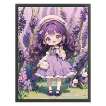 Load image into Gallery viewer, Anime Girl - 40*56CM 11CT Stamped Cross Stitch
