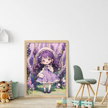 Load image into Gallery viewer, Anime Girl - 40*56CM 11CT Stamped Cross Stitch
