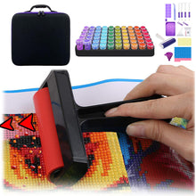 Load image into Gallery viewer, 139pcs Bead Bottle Storage Handbag Diamond Painting Toolkit Bead Organizer Tool
