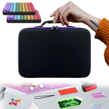 Load image into Gallery viewer, 182pcs Bead Bottle Storage Handbag Diamond Painting Toolkit Bead Organizer Tool
