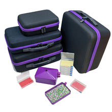 Load image into Gallery viewer, 182pcs Bead Bottle Storage Handbag Diamond Painting Toolkit Bead Organizer Tool

