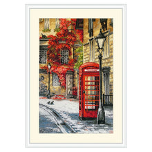 Load image into Gallery viewer, Telephone Booth - 33*45CM 14CT Stamped Cross Stitch Egyptian cotton£¨Spring Brand£©
