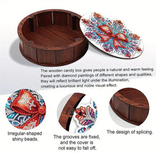 Load image into Gallery viewer, DIY Diamond Painting Storage Box Rhinestones Decorative Snack Case Kit (Bow)
