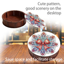 Load image into Gallery viewer, DIY Diamond Painting Storage Box Rhinestones Decorative Snack Case Kit (Bow)
