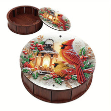 Load image into Gallery viewer, DIY Diamond Painting Storage Box Rhinestones Decorative Snack Case (Hummingbird)
