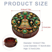 Load image into Gallery viewer, DIY Diamond Painting Storage Box Rhinestones Decorative Snack Case Kit (Bell)
