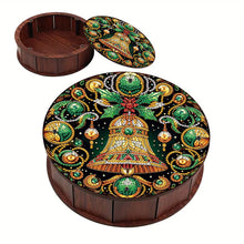 Load image into Gallery viewer, DIY Diamond Painting Storage Box Rhinestones Decorative Snack Case Kit (Bell)
