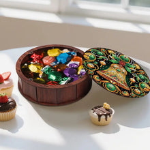 Load image into Gallery viewer, DIY Diamond Painting Storage Box Rhinestones Decorative Snack Case Kit (Bell)
