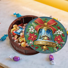 Load image into Gallery viewer, DIY Diamond Painting Storage Box Rhinestones Decor Snack Case (Christmas Bell)
