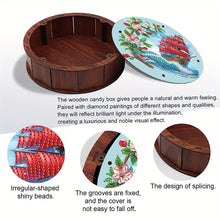 Load image into Gallery viewer, DIY Diamond Painting Storage Box Rhinestones Decorative Snack Case (Sailboat)
