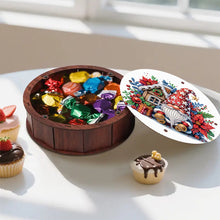 Load image into Gallery viewer, DIY Diamond Painting Storage Box Rhinestones Decorative Snack Case Kit (Gnome)
