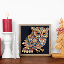 Load image into Gallery viewer, Owl 30*30CM(Canvas) Partial Special Shaped Drill Diamond Painting
