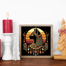 Load image into Gallery viewer, Egyptian Cat 30*30CM(Canvas) Partial Special Shaped Drill Diamond Painting
