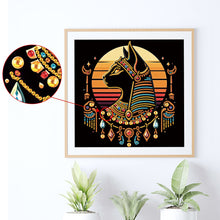 Load image into Gallery viewer, Egyptian Cat 30*30CM(Canvas) Partial Special Shaped Drill Diamond Painting
