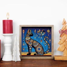 Load image into Gallery viewer, Egyptian Cat 30*30CM(Canvas) Partial Special Shaped Drill Diamond Painting
