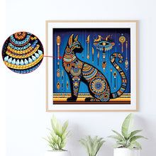 Load image into Gallery viewer, Egyptian Cat 30*30CM(Canvas) Partial Special Shaped Drill Diamond Painting

