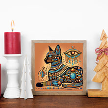 Load image into Gallery viewer, Egyptian Cat 30*30CM(Canvas) Partial Special Shaped Drill Diamond Painting
