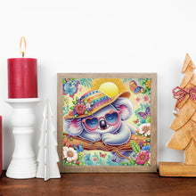 Load image into Gallery viewer, Cartoon Koala 30*30CM(Canvas) Partial Special Shaped Drill Diamond Painting
